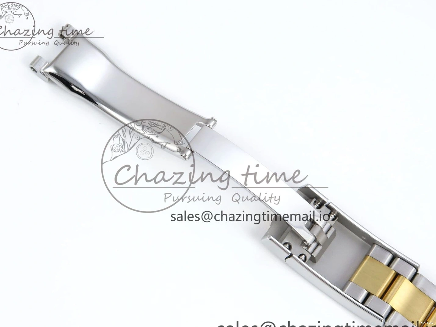 MiroTime 0511 Cozy DateJust 31 278273 ARF 1:1 Best Edition 904L Steel Gray Roman Diamonds Dial on SS YG Oyster Bracelet ETA 575